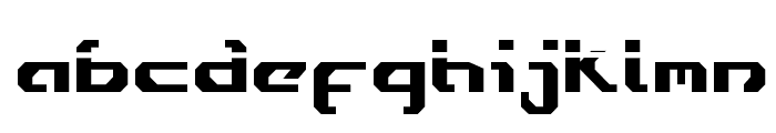 Ensign Flandry Laser Font LOWERCASE
