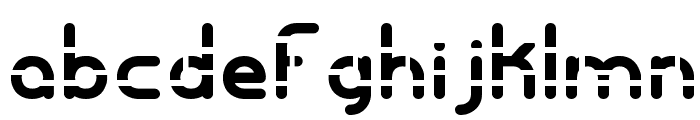 Entangled Layer A -BRK- Font LOWERCASE