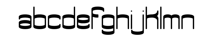 Enthuse Solid BRK Font LOWERCASE