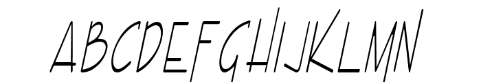 Enview Xtra Light Italic