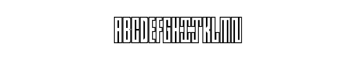 en tall Regular Font UPPERCASE