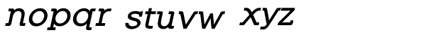 Equalis Bold Italic Font LOWERCASE