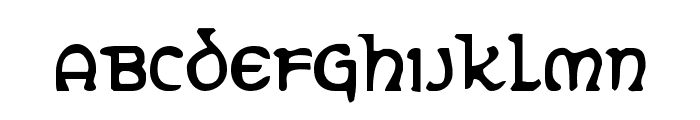 Erin Go Bragh Condensed Font LOWERCASE