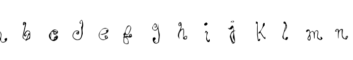 eriKa Font LOWERCASE