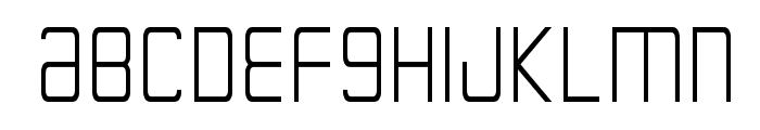 Escape Artist Condensed Font UPPERCASE