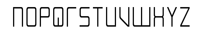 Escape Artist Condensed Font UPPERCASE