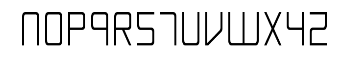 Escape Artist Condensed Font LOWERCASE