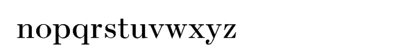 Escrow Display Roman Font LOWERCASE