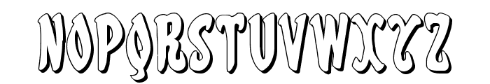 Eskindar 3D Regular Font UPPERCASE