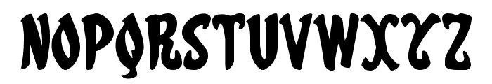 Eskindar Expanded Font UPPERCASE