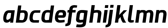 Esphimere Bold Italic Font LOWERCASE