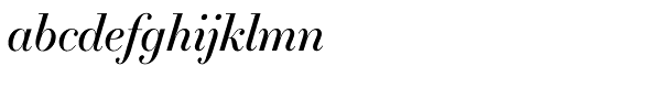 Essonnes Display Italic Font LOWERCASE