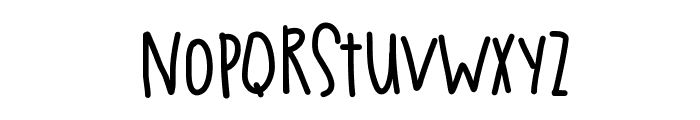 EstaNoche Font LOWERCASE