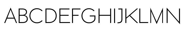ETH Large Expanded Regular Font UPPERCASE