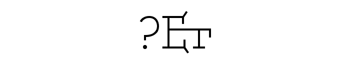 ETH Serif Font OTHER CHARS
