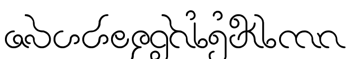 Ethereal  Sky Font LOWERCASE