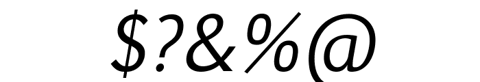 Euphemia UCAS Italic Font OTHER CHARS
