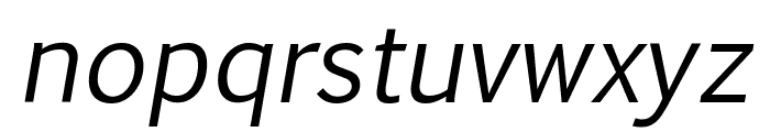 Euphemia UCAS Italic Font LOWERCASE