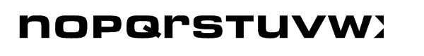 Eurostile® Unicase Pro Regular Font LOWERCASE