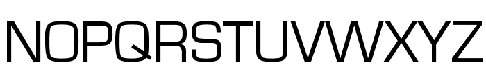 Eurostile Font UPPERCASE