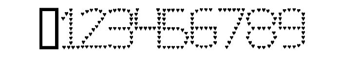 Evelyns Heart Font OTHER CHARS