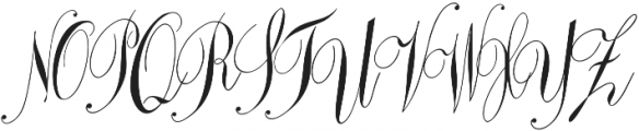 Everbest Regular otf (400) Font UPPERCASE