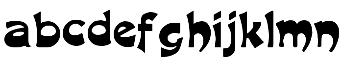 Excalibur Logotype Normal Font LOWERCASE