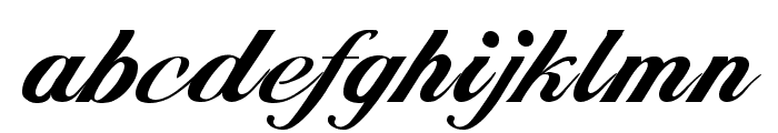Excalibur Script Font LOWERCASE