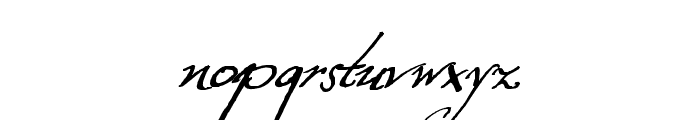 Excellentia in excelsis Font LOWERCASE