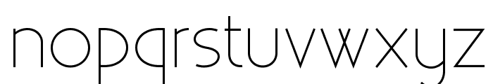 Existence-Light Font LOWERCASE