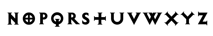 Exocet Heavy Font LOWERCASE