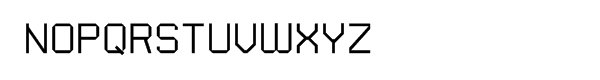 Expedition™ Thin Font LOWERCASE
