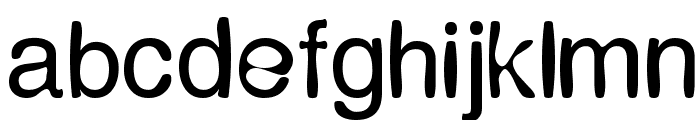 Expression Font LOWERCASE