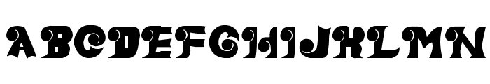 EYEfont Font UPPERCASE