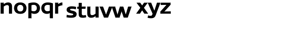 Ezzo Black Font LOWERCASE