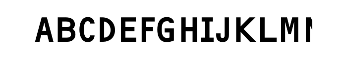 F2F OCR Bczyk Std Bold Font UPPERCASE