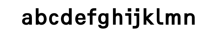 F2F OCR Bczyk Std Bold Font LOWERCASE