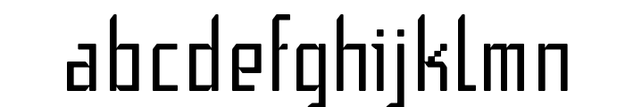 f1 Secuencia Quad ffp Regular Font LOWERCASE