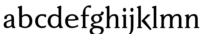 FaberDrei-Kraeftigreduced Font LOWERCASE