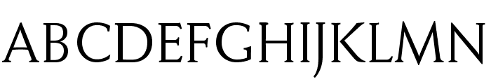 FaberDrei-Normalreduced Font UPPERCASE