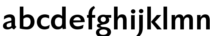 FaberSansPro-Halbfett Font LOWERCASE