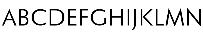 FaberSansPro-Normal Font UPPERCASE