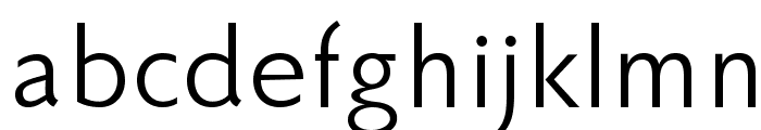 FaberSansPro-Normal Font LOWERCASE