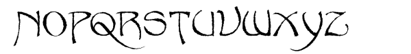 Fable Antique Font UPPERCASE