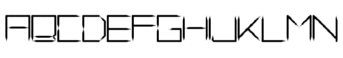 Fade Away Regular Font LOWERCASE