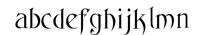 Fantasy One Font LOWERCASE