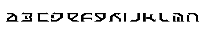 Fantazian Expanded Font LOWERCASE