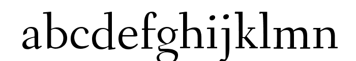 Fanwood Regular Font LOWERCASE