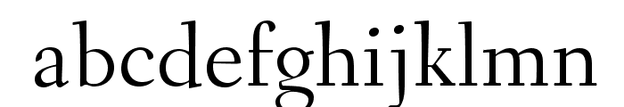 Fanwood Font LOWERCASE