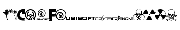 FarCry  ExtraBold Font LOWERCASE